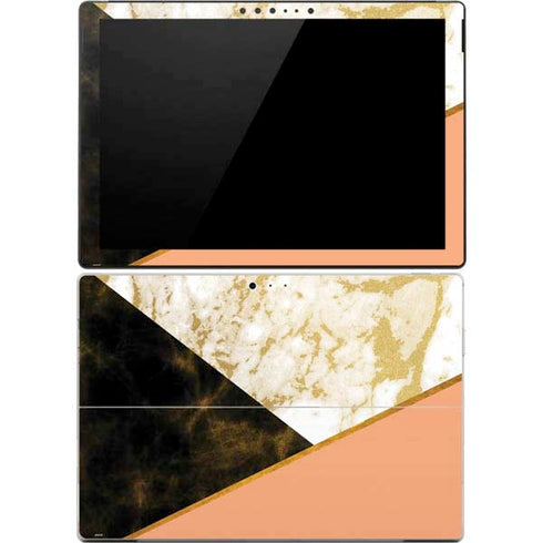 Colored Marble Surface Pro 4 Skin
